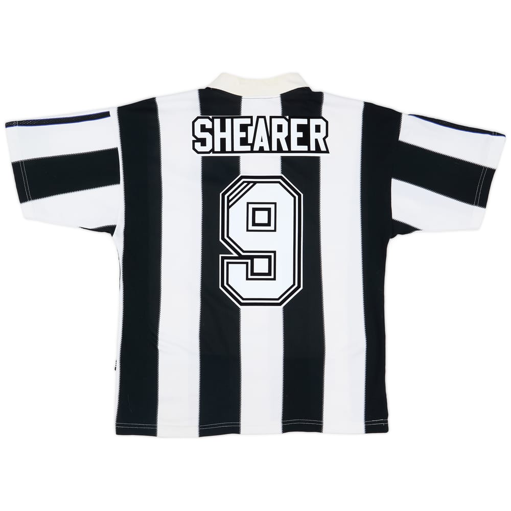 1995-97 Newcastle Home Shirt Shearer #9 - 8/10 - (S)