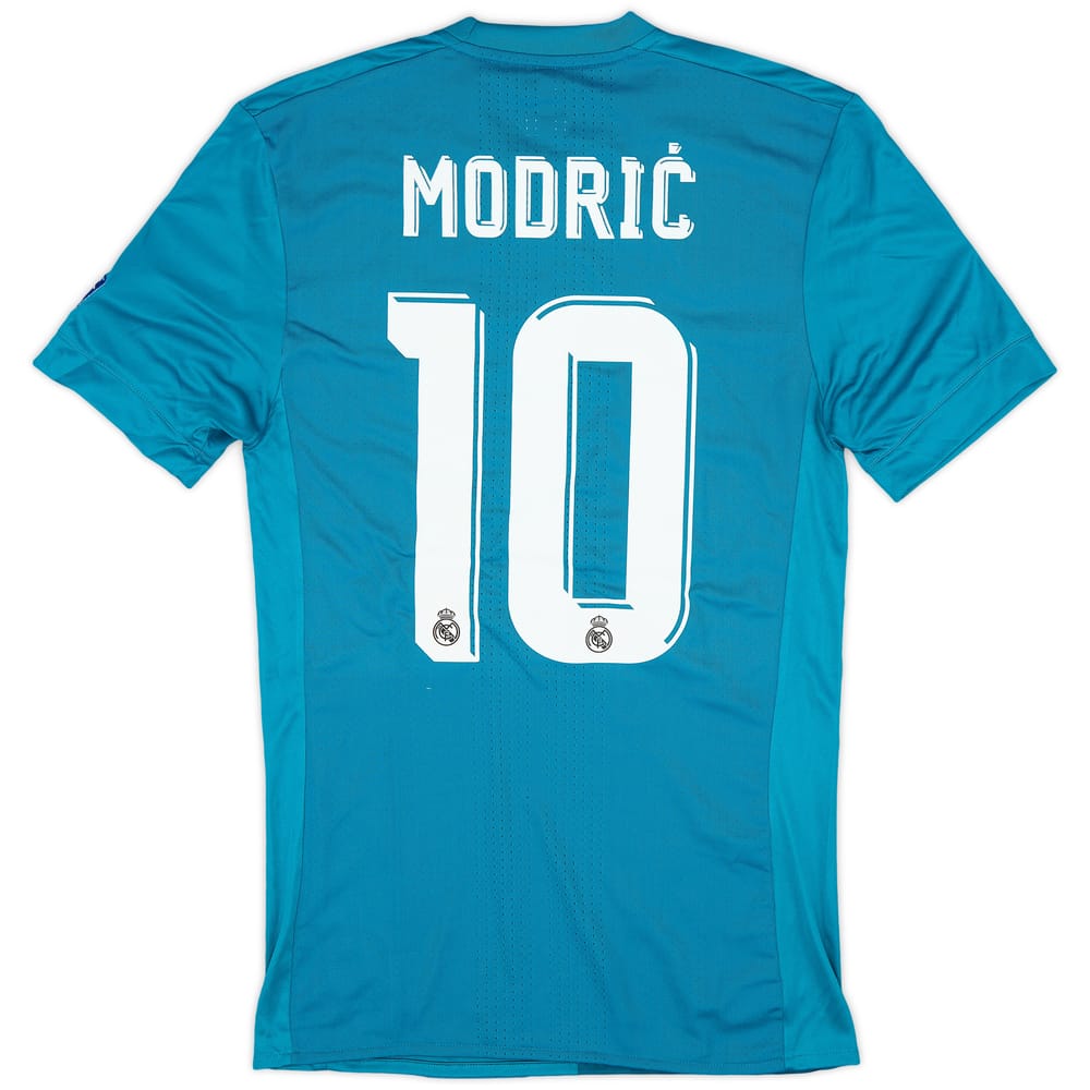 2017-18 Real Madrid Authentic Third Shirt Modric #10 (XS)