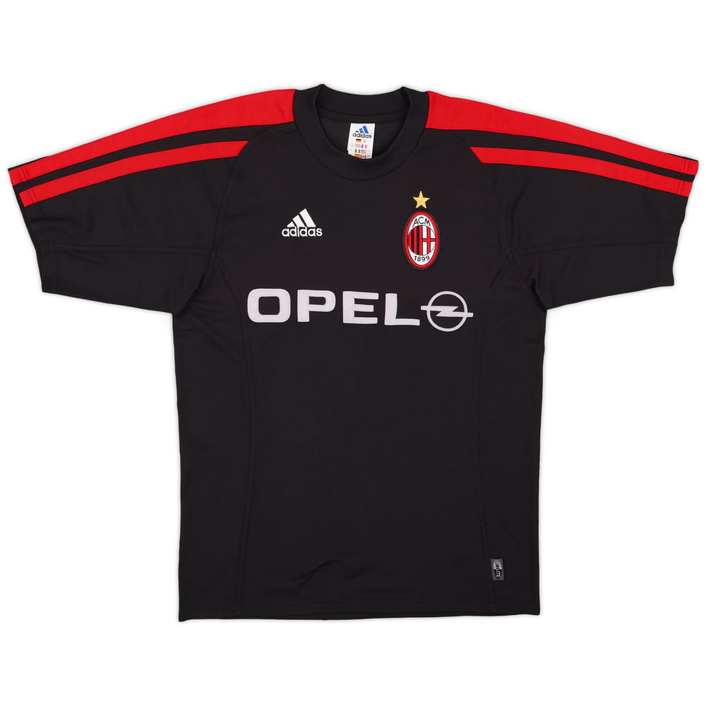 2001-02 AC Milan adidas Training Shirt - 8/10 - (S)