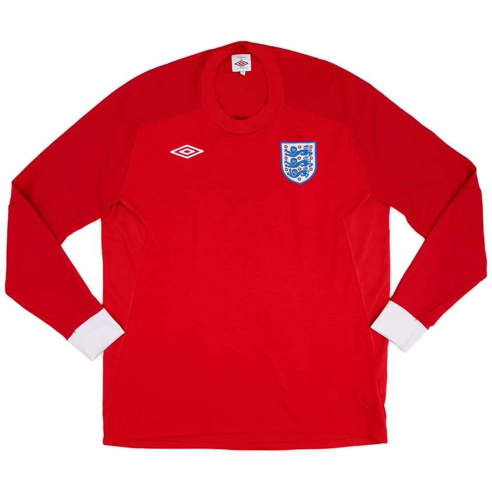 2010-11 England Away L/S Shirt - 8/10 - (L)