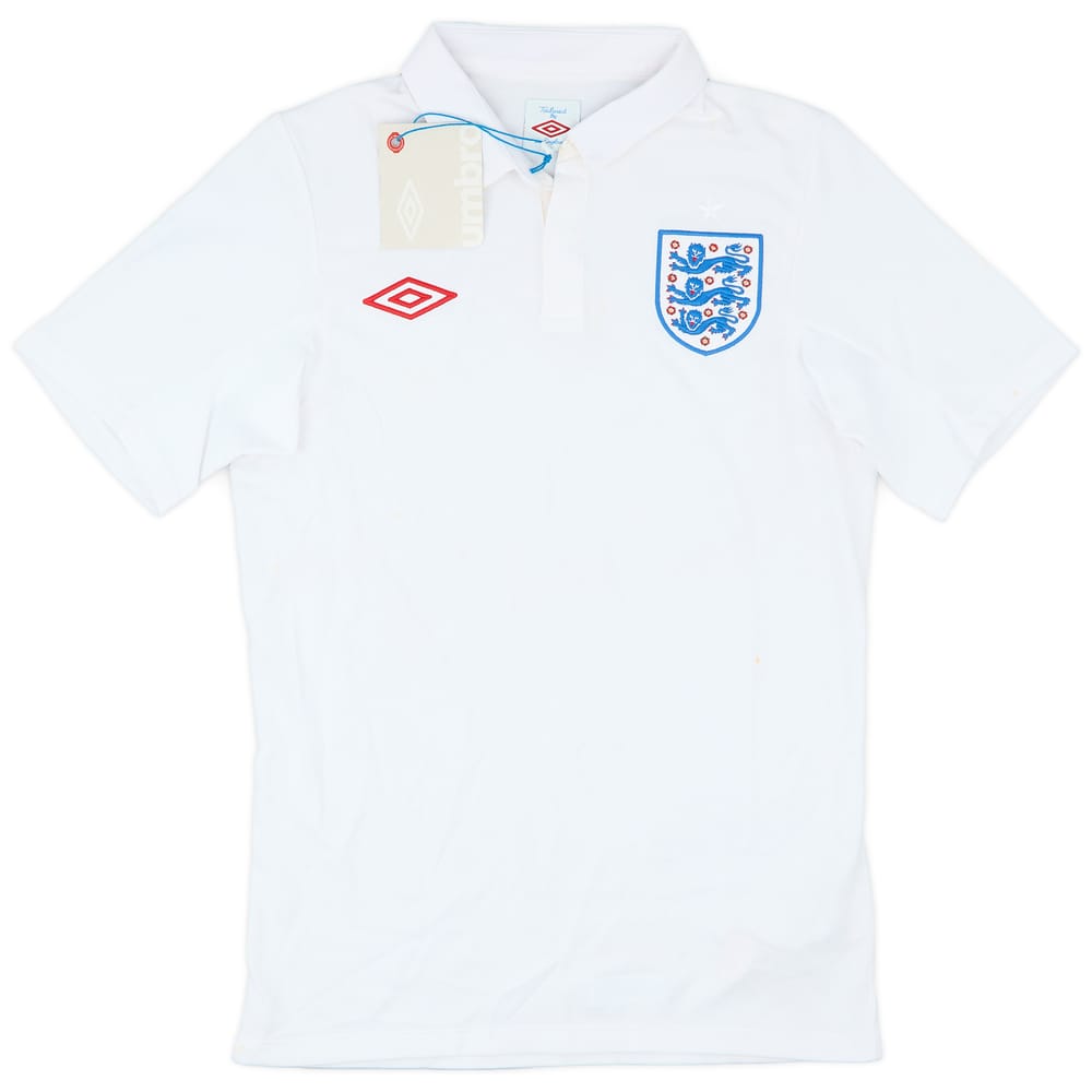 2009-10 England Home Shirt (XS)