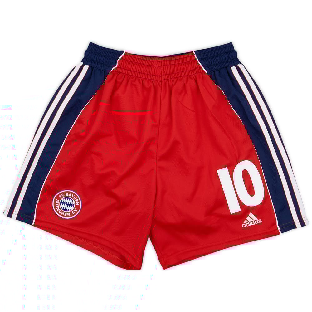 2000-02 Bayern Munich Home Shorts #10 - 7/10 - (L)