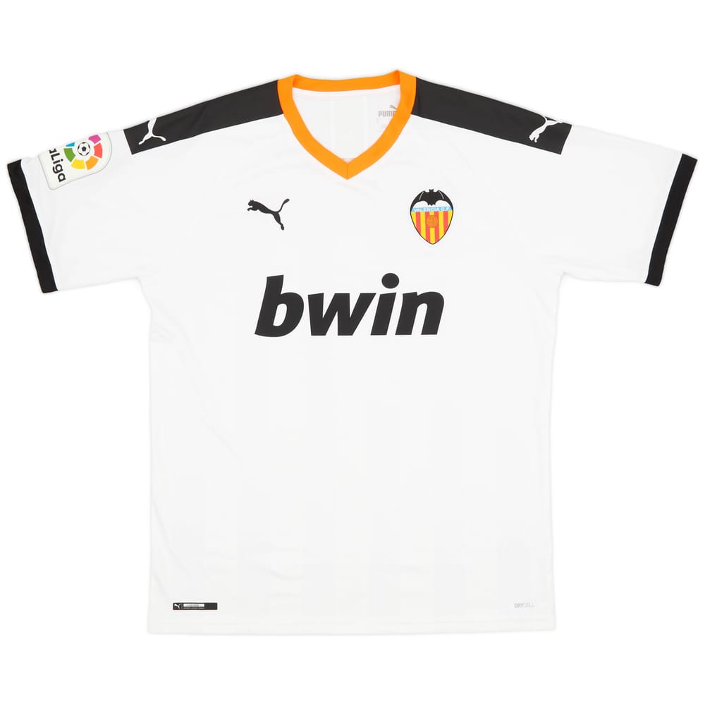 2019-20 Valencia Home Shirt - 8/10 - (L)