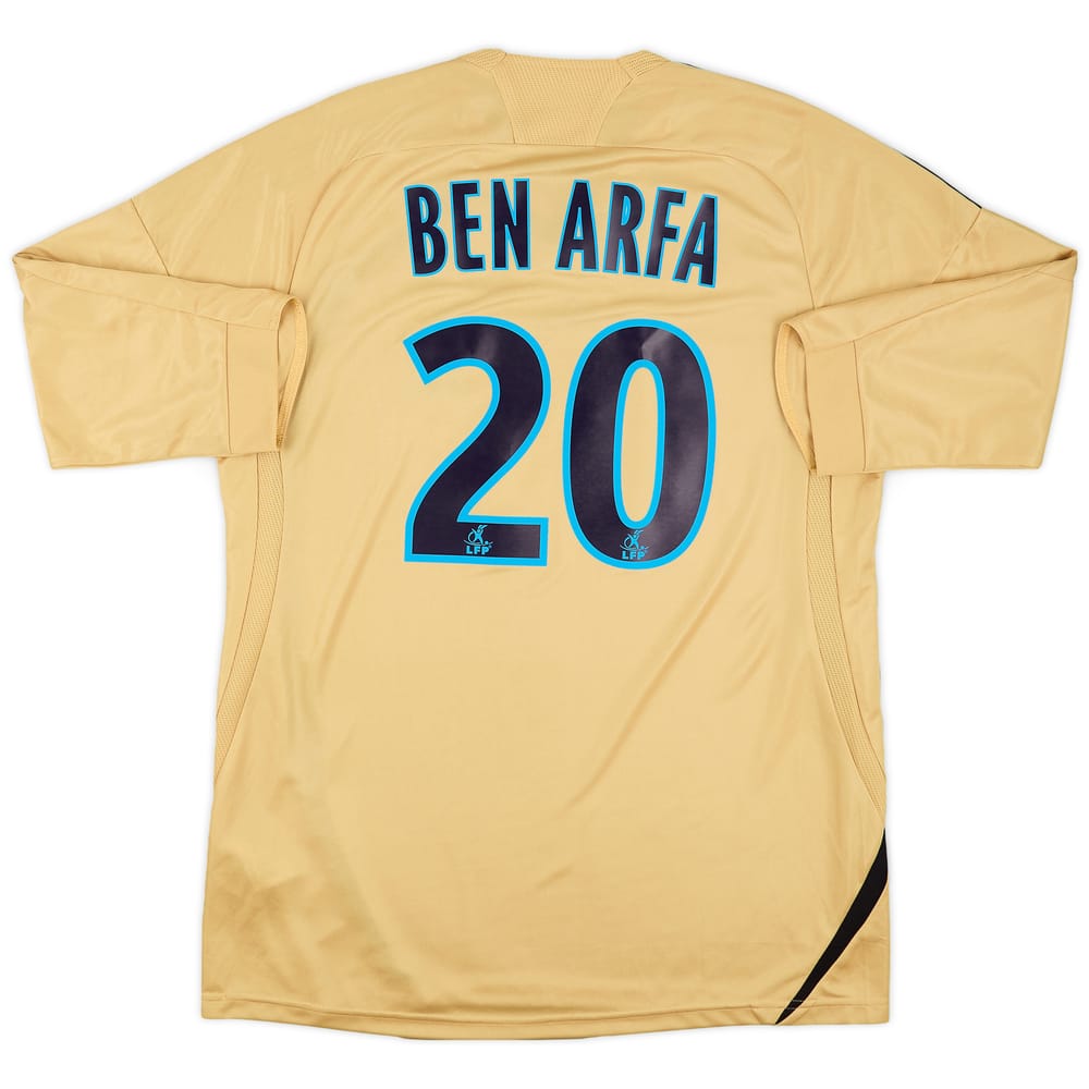 2008-09 Olympique Marseille Third Shirt Ben Arfa #20 - 8/10 - (L)
