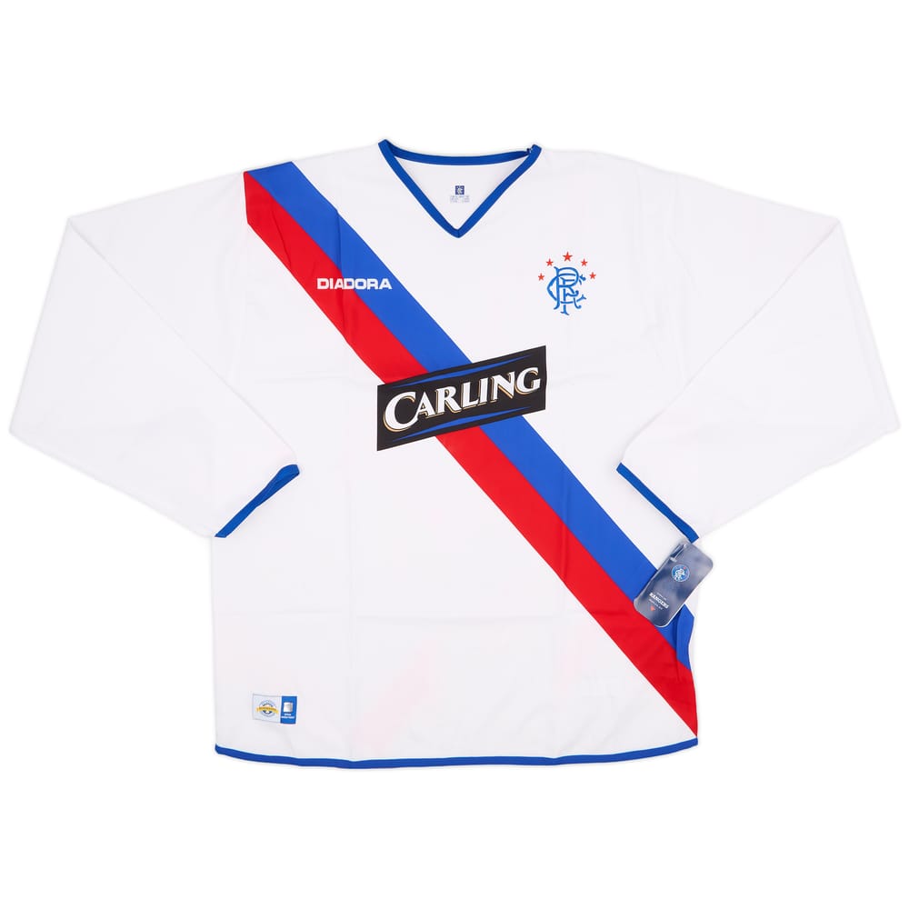 2004-05 Rangers Away L/S Shirt (XL)