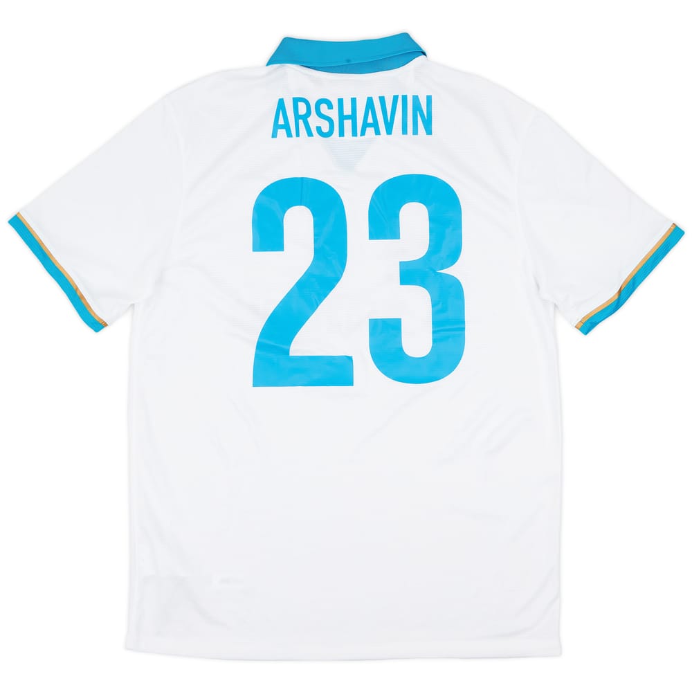 2013-14 Zenit St. Petersburg Away Shirt Arshavin #23 (L)