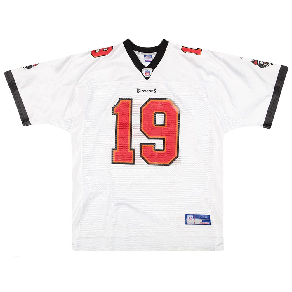2002-03 Tampa Bay Buccaneers K. Johnson #19 Reebok On Field Jersey (Away) XL