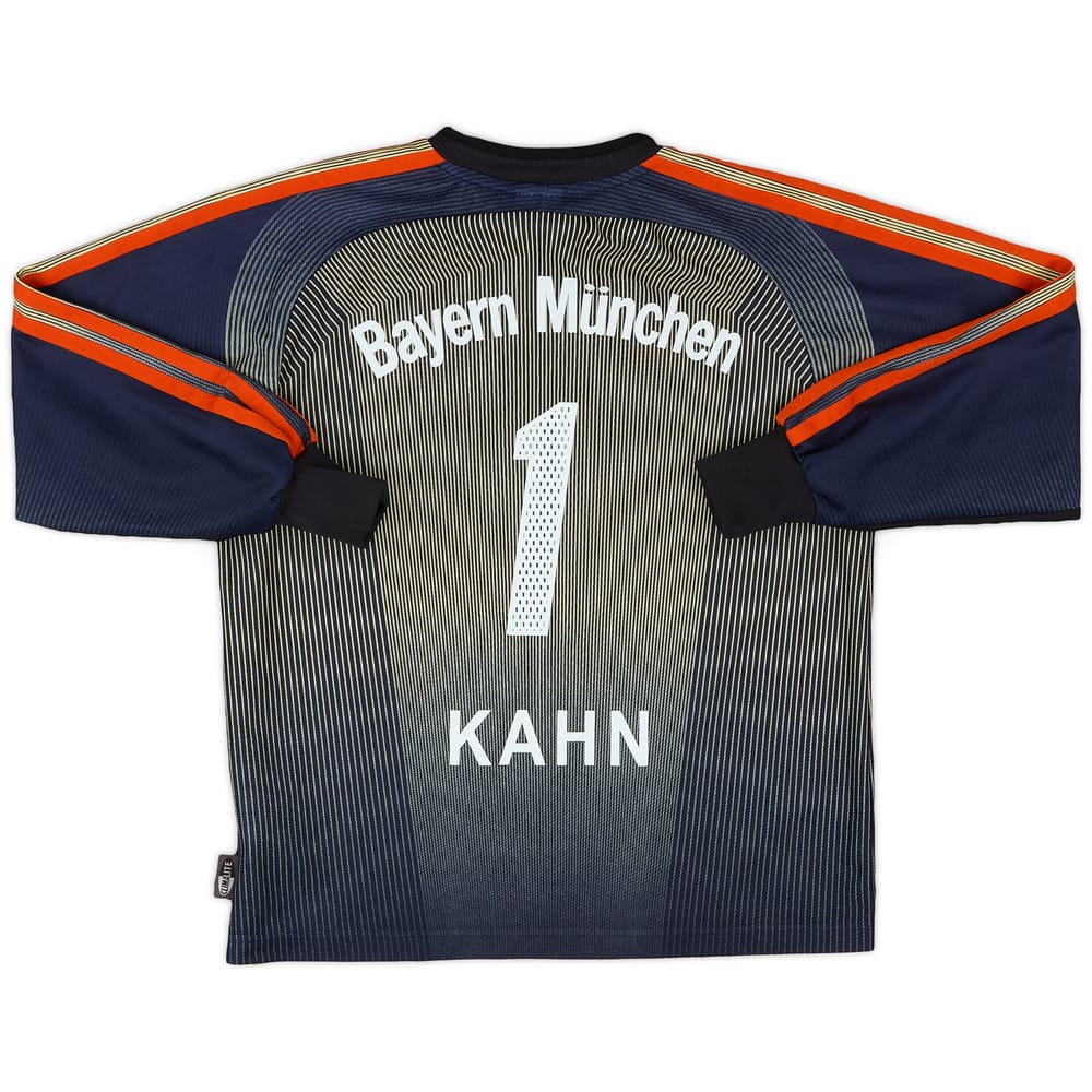 2003-04 Bayern Munich GK Shirt Kahn #1 - 9/10 - (M.Boys)
