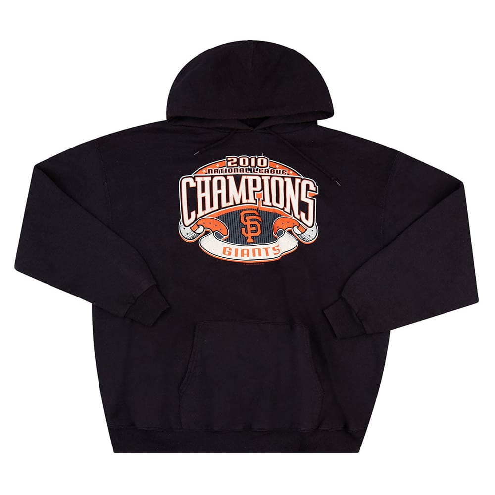 2010 San Francisco Giants NL Champions MLB Hooded Sweat Top XL