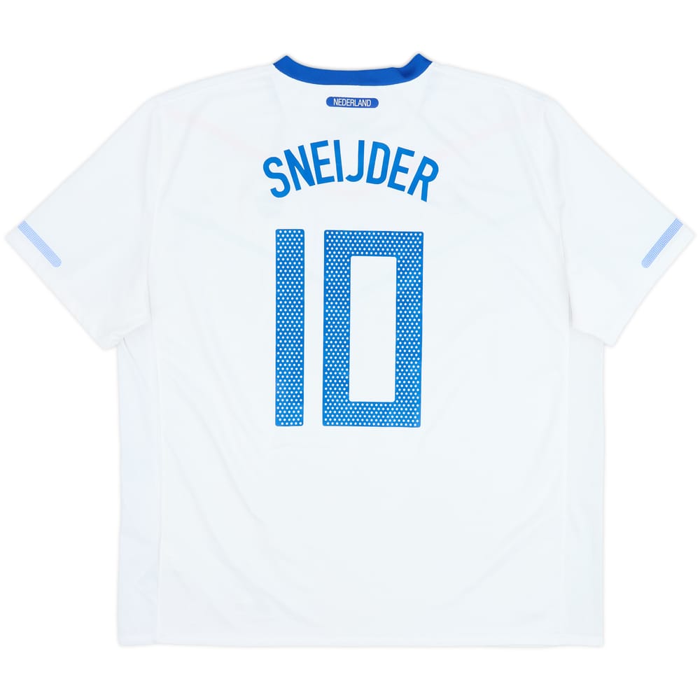 2010-11 Netherlands Away Shirt Sneijder #10 - 6/10 - (XXL)