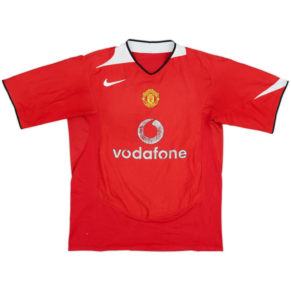 2004-06 Manchester United Home Shirt - 5/10 - (L)
