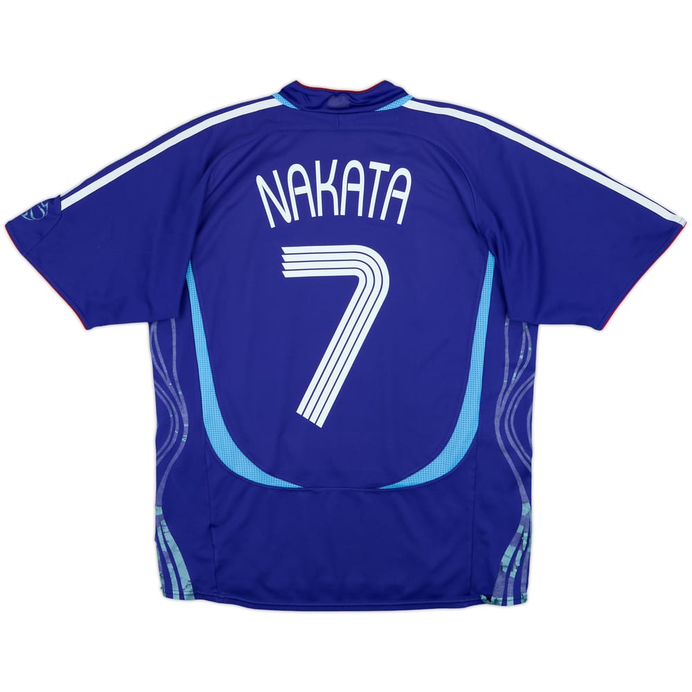 2006-08 Japan Home Shirt Nakata #7 - 5/10 - (M)