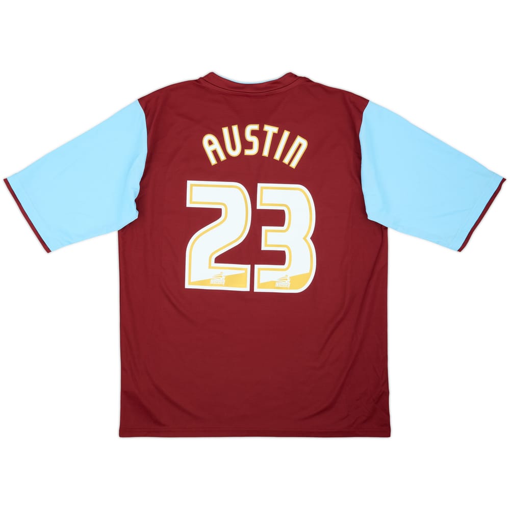 2012-13 Burnley Home Shirt Austin #23 - 7/10 - (XL)