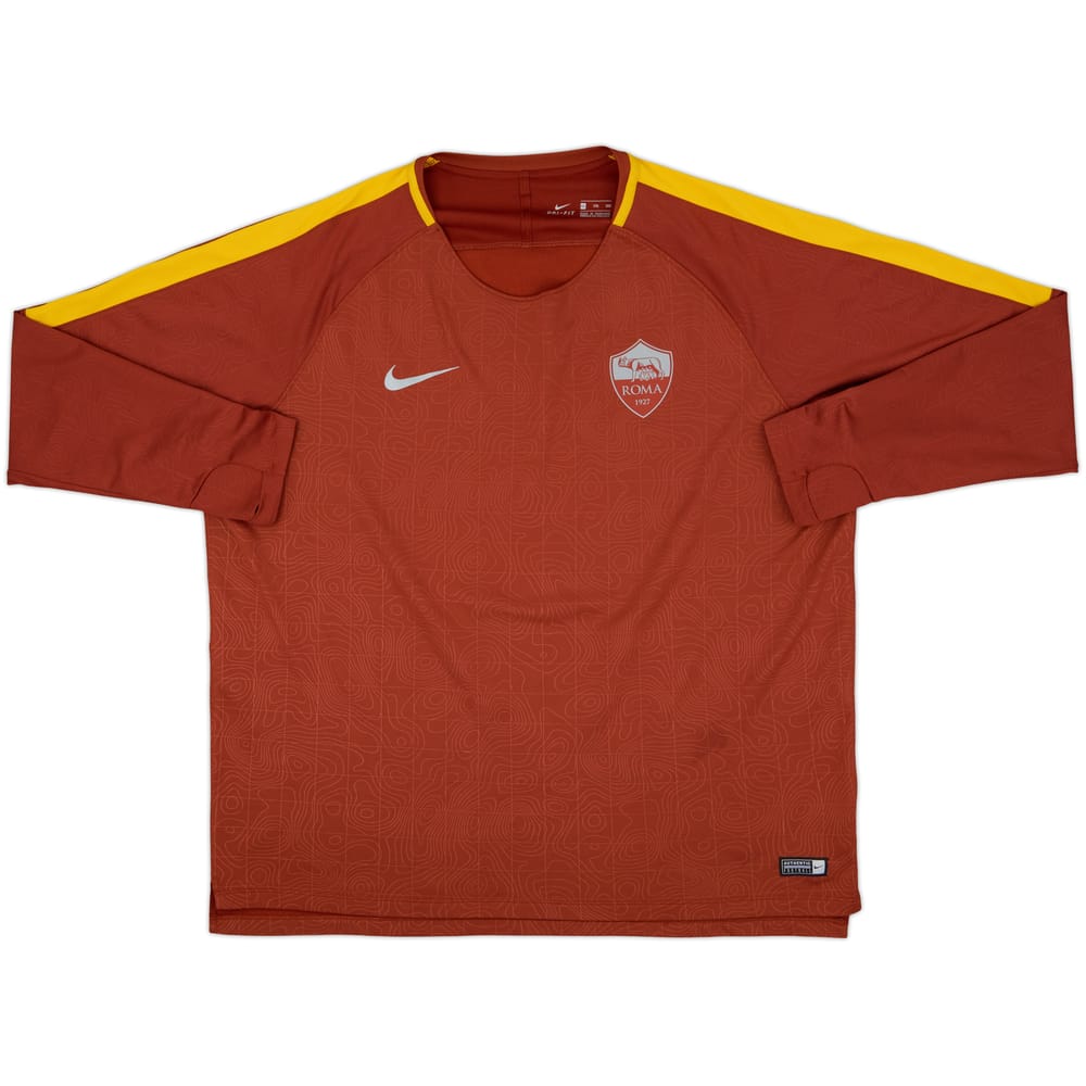 2018-19 Roma Nike Sweat Top - 7/10 - (XXL)