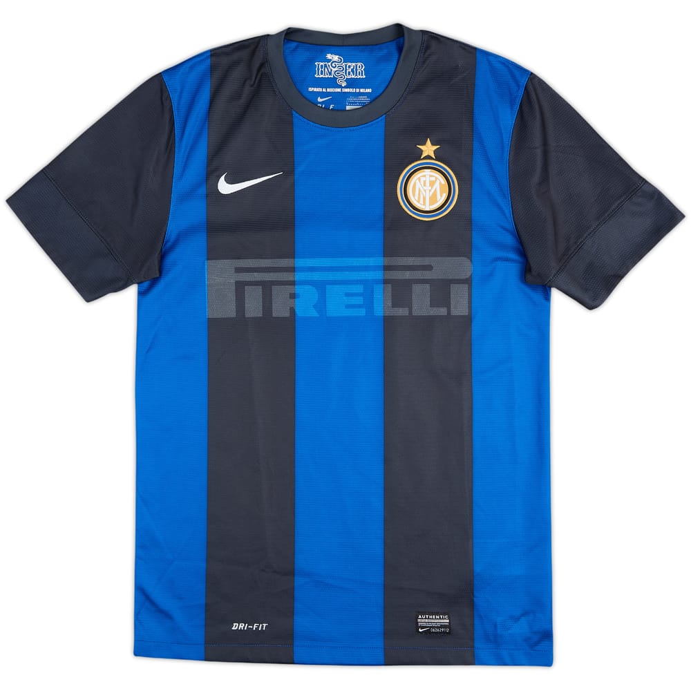 2012-13 Inter Milan Home Shirt - 4/10 - (S)