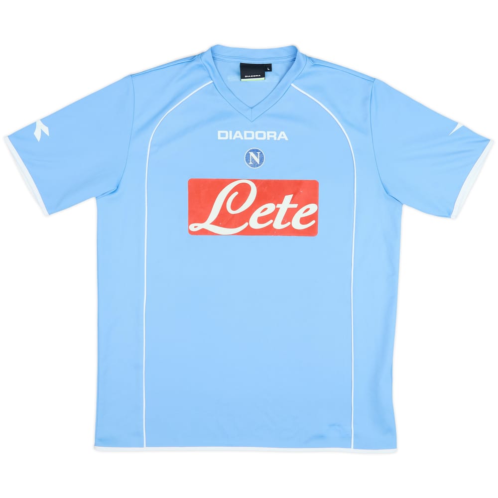 2006-07 Napoli Home Shirt - 6/10 - (L)