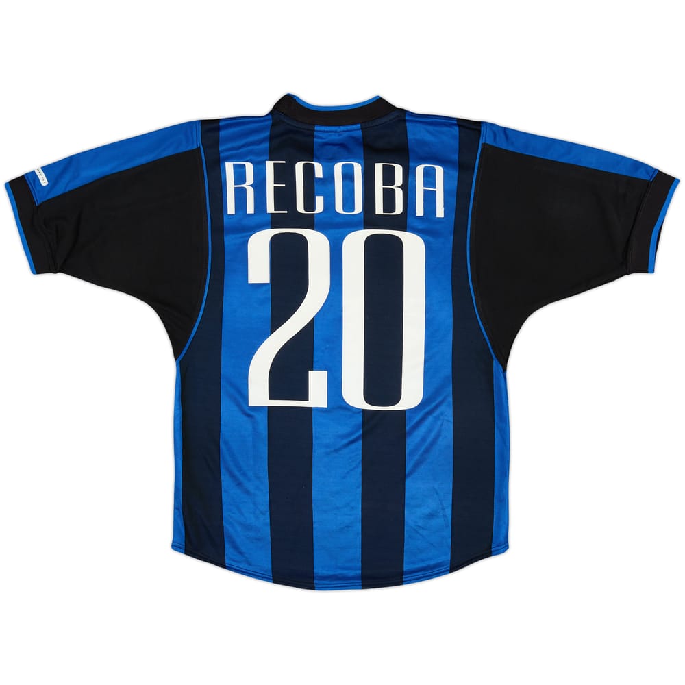 2000-01 Inter Milan Home Shirt Recoba #20 - 5/10 - (L.Boys)