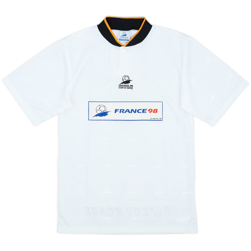1998 France Coupe du Monde Shirt - 6/10 - (Y)