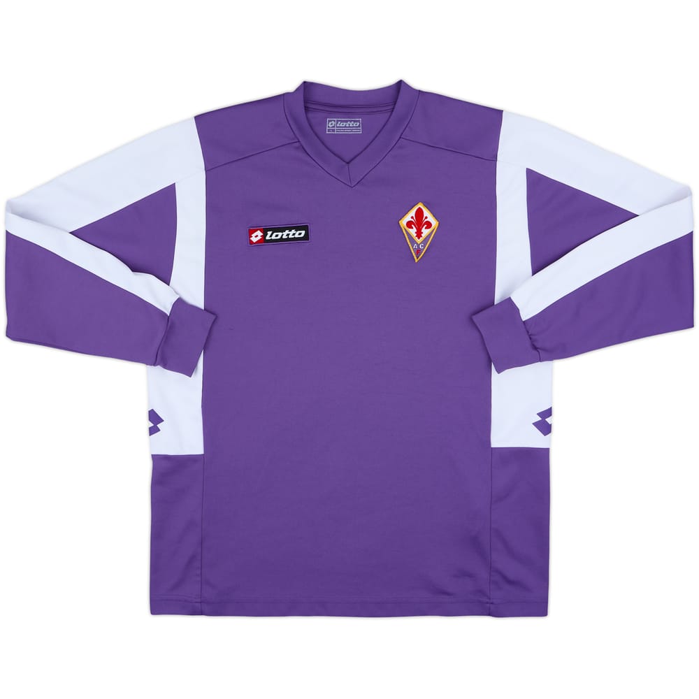 2011-12 Fiorentina Lotto Training L/S Shirt - 7/10 - (L)