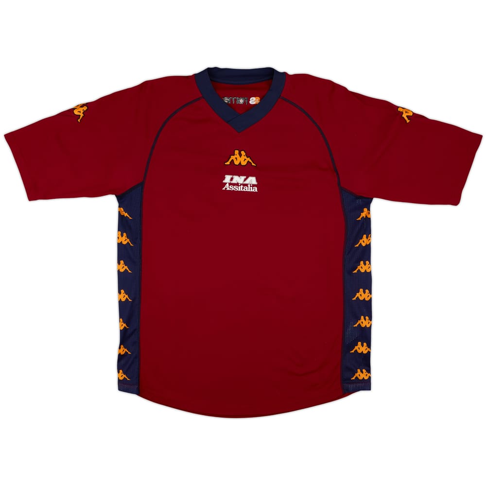2001-02 Roma Kappa Training Shirt - 7/10 - (XL)