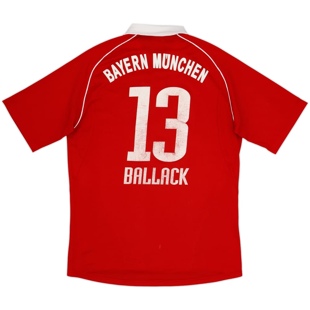 2005-06 Bayern Munich Home Shirt Ballack #13 - 5/10 - (M)