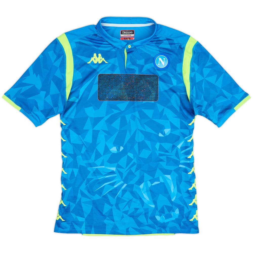 2018-19 Napoli Authentic Home Shirt - 4/10 - (XXL)