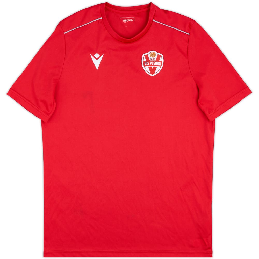 2021-22 Vis Pesaro Macron Training Shirt - 9/10 - (L)