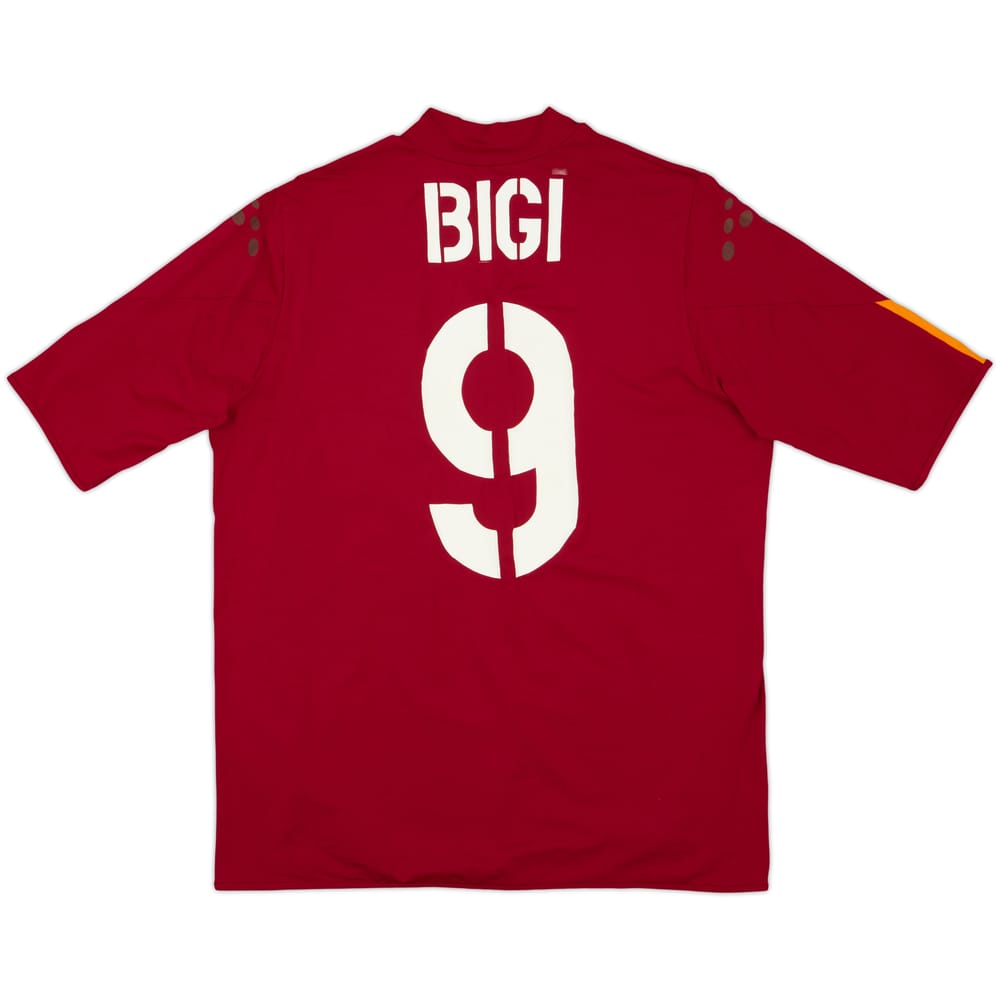 2004-05 Roma Home Shirt Bigi #9 - 6/10 - (L)
