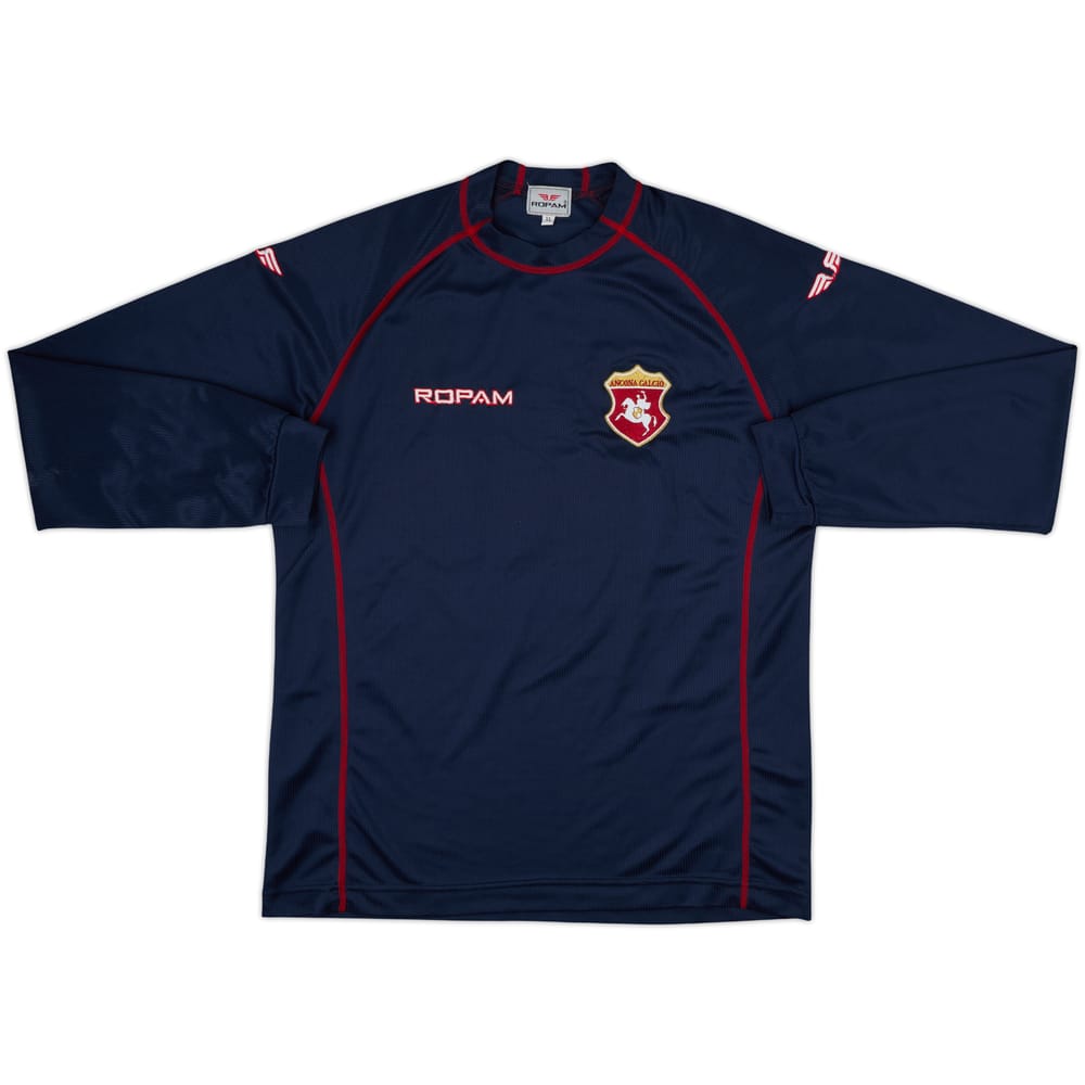 2001-02 Ancona Third L/S Shirt #19 - 7/10 - (XL)