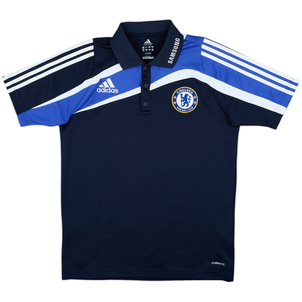 2009-10 Chelsea adidas Polo Shirt - 9/10 - (S)