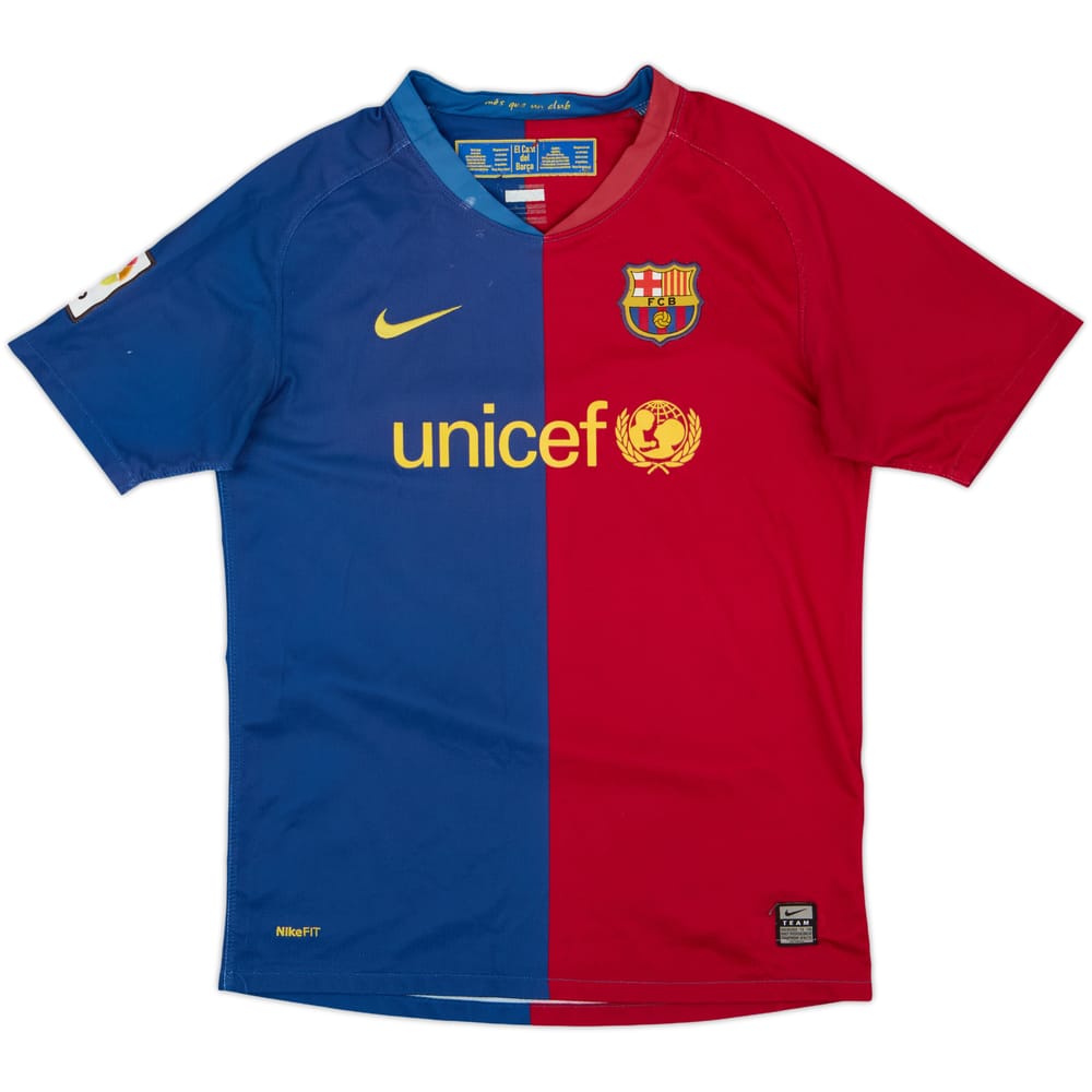 Camiseta de local del Barcelona 2008-09 - 6/10 - (Niños L)