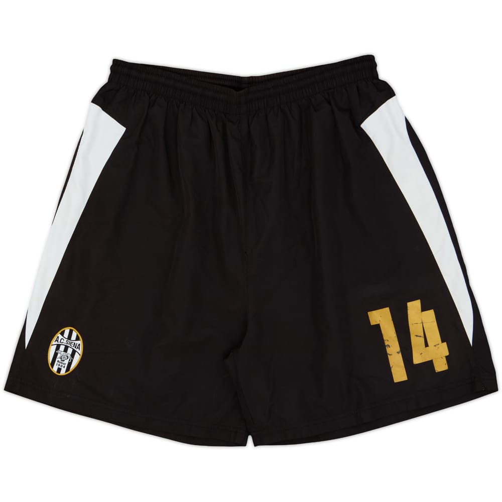 2007-08 Siena Player Issue Home Shorts #14 - 5/10 - (L)