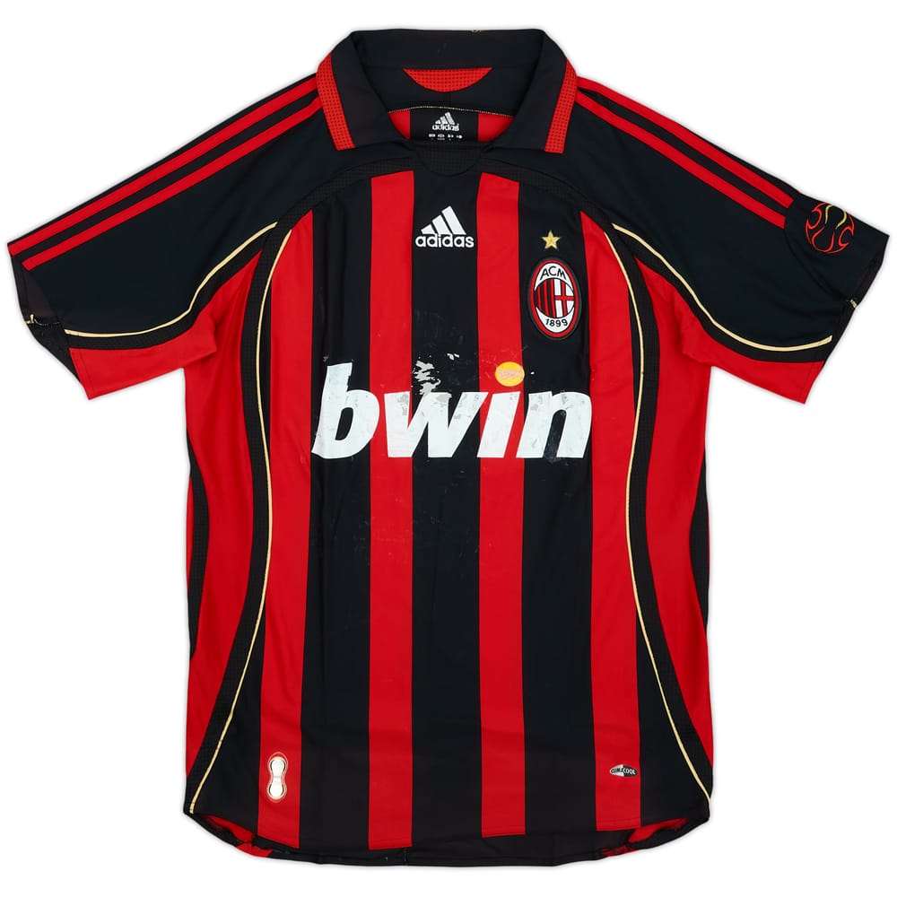 2006-07 AC Milan Home Shirt - 4/10 - (M)