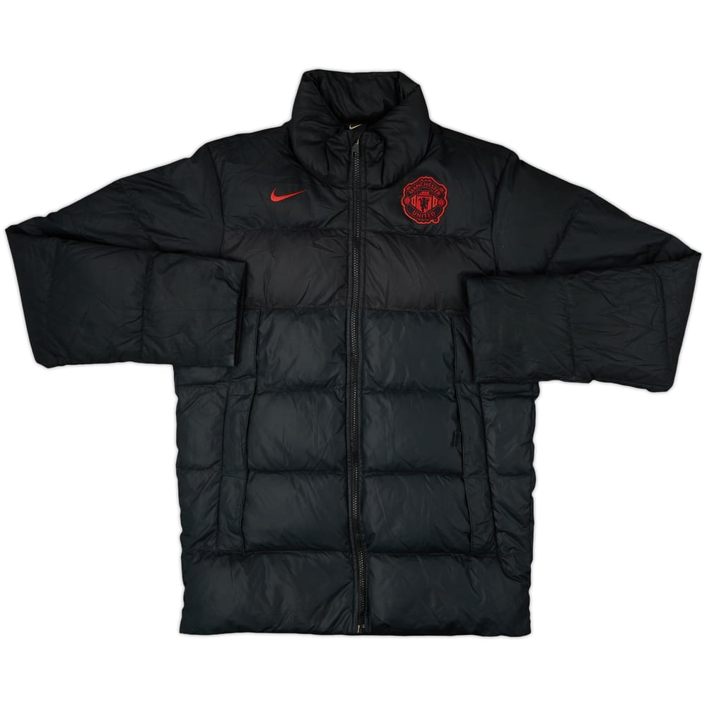 2011-12 Manchester United Nike Padded Bench Coat - 9/10 - (S)