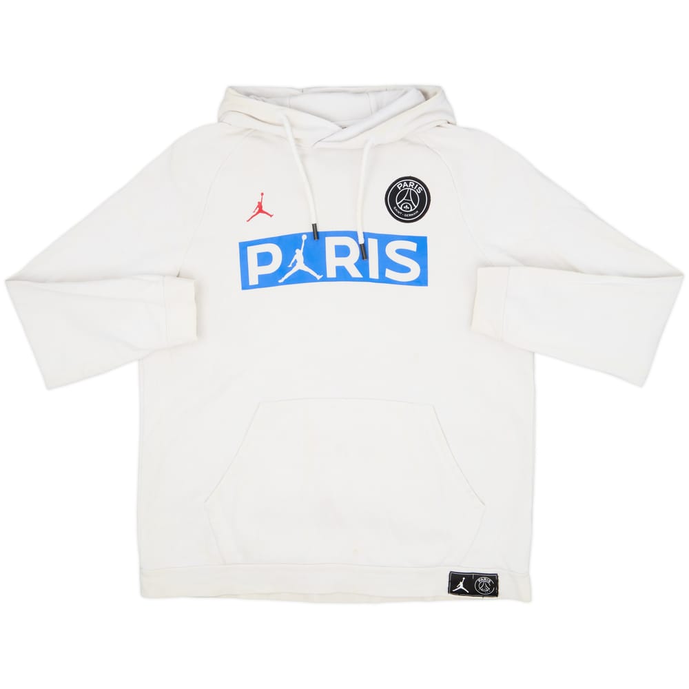 2020-21 Paris Saint-Germain Nike Hooded Sweat Top - 6/10 - (XL)