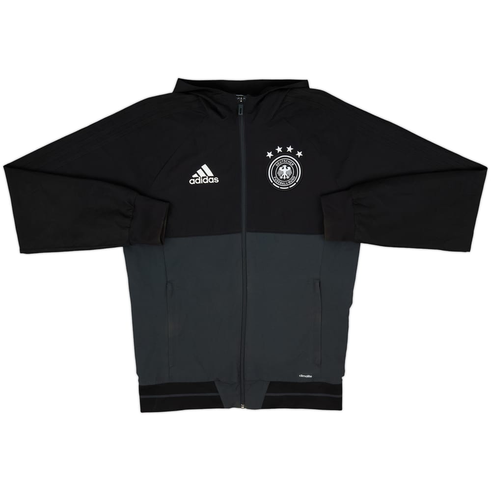 2016-17 Germany adidas Hooded Track Jacket - 6/10 - (S)