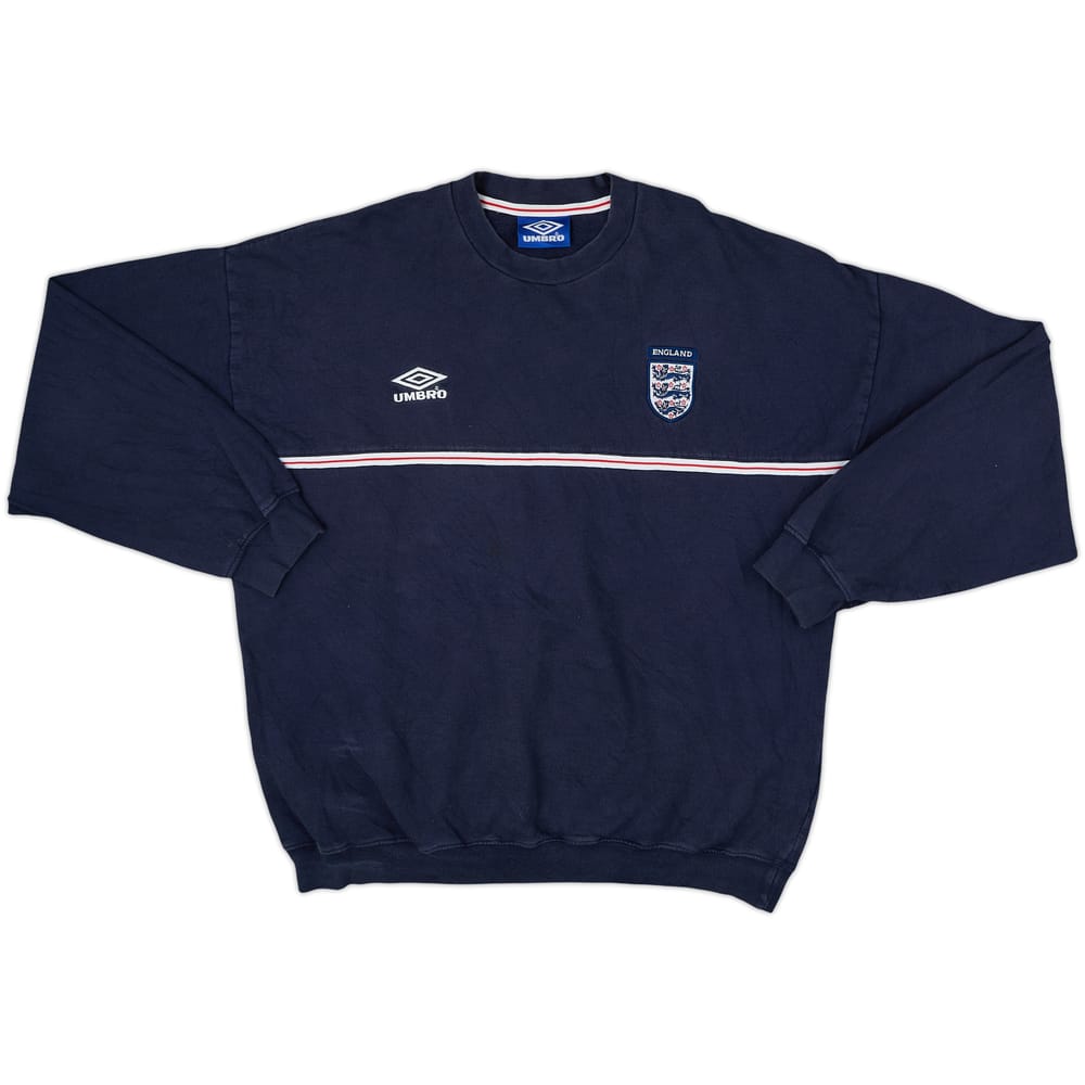 1999-01 England Umbro Sweat Top - 8/10 - (XL)