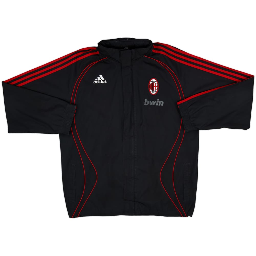 2006-07 AC Milan adidas Hooded Rain Jacket - 5/10 - (M)