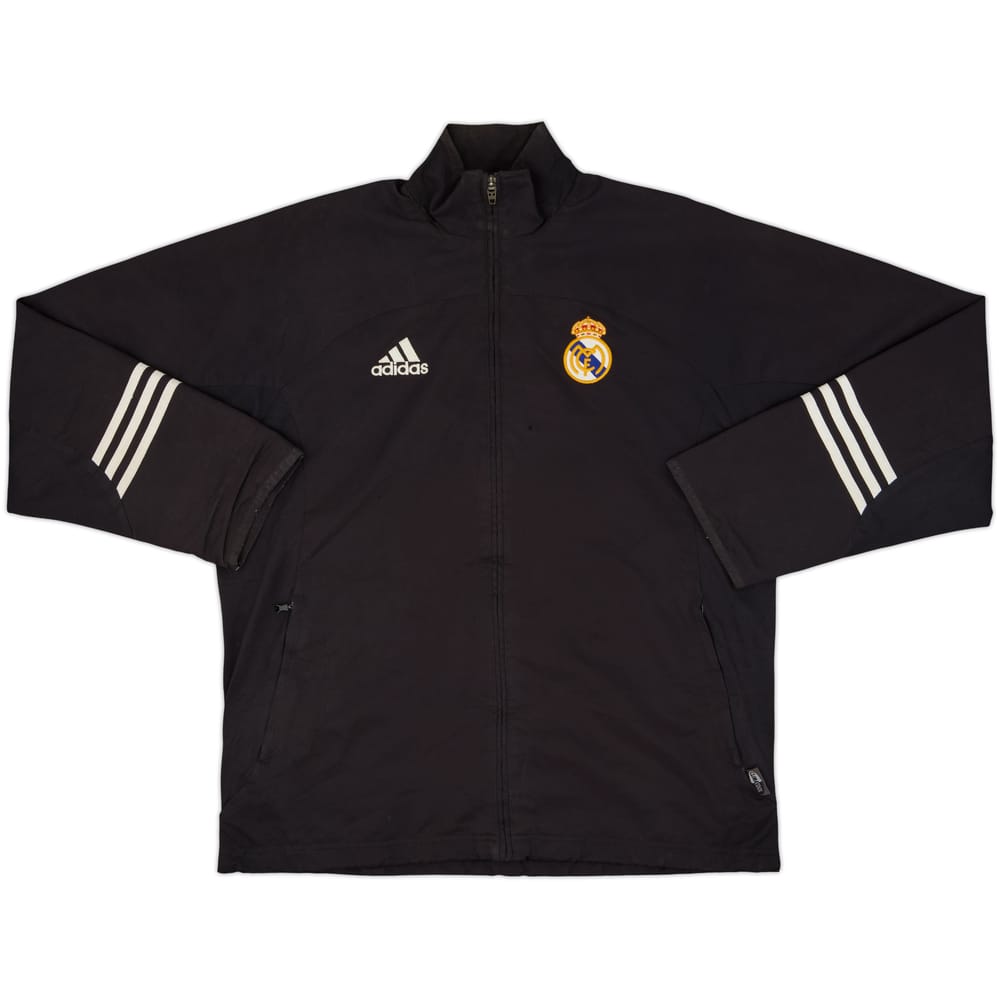 2002-03 Real Madrid adidas Track Jacket - 4/10 - (XL.Boys)