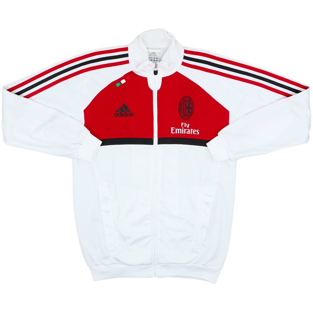 2011-12 AC Milan adidas Track Jacket - 8/10 - (L.Boys)