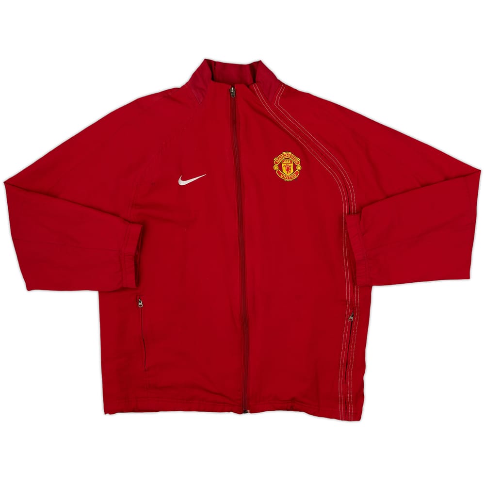 2004-05 Manchester United Nike Track Jacket - 8/10 - (M)