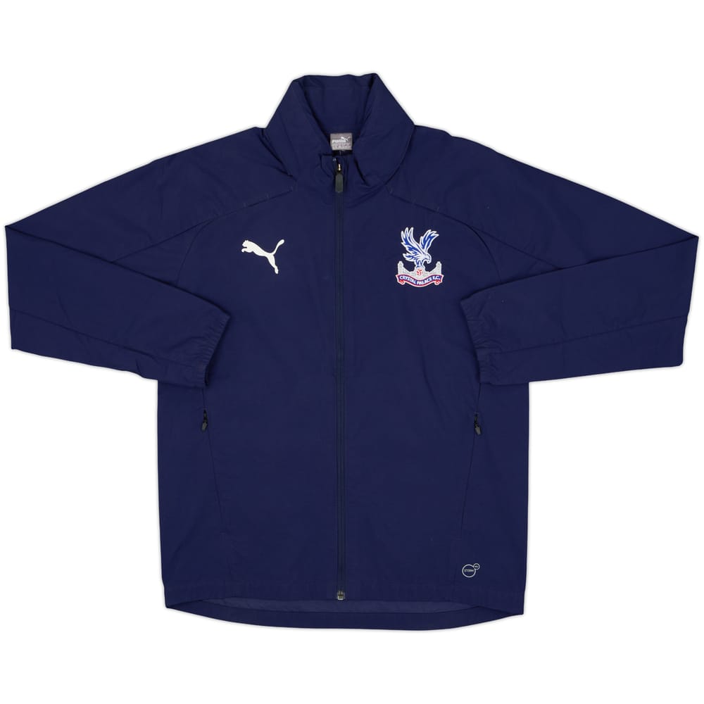 2017-18 Crystal Palace Puma Hooded Rain Jacket - 8/10 - (L.Boys)