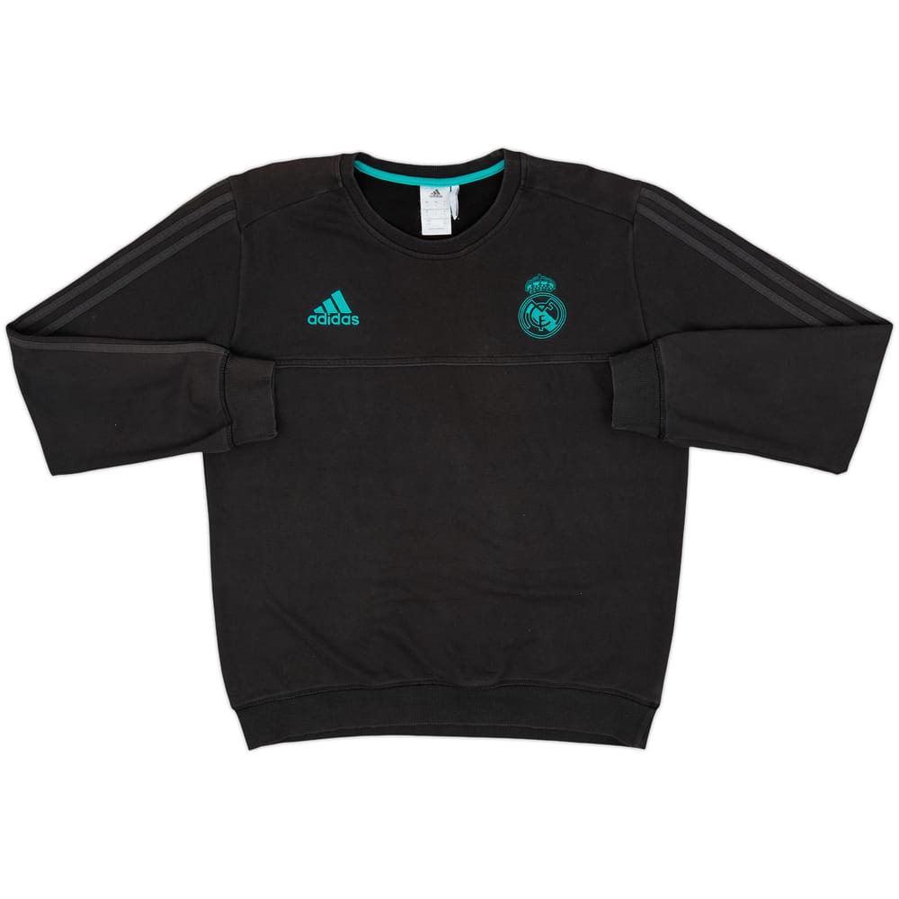 2017-18 Real Madrid adidas Sweat Top - 7/10 - (L)