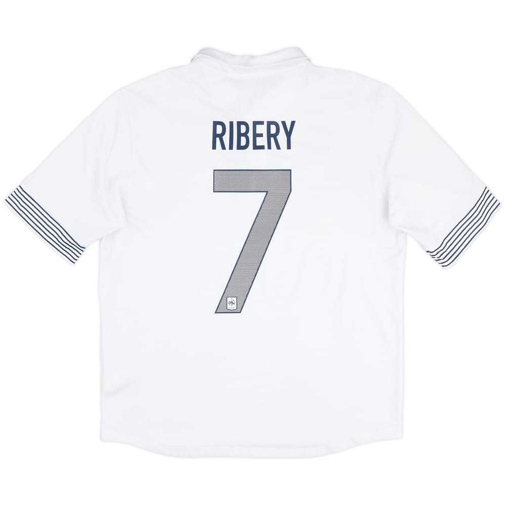 2012-13 France Away Shirt Ribery #7 - 6/10 - (L)