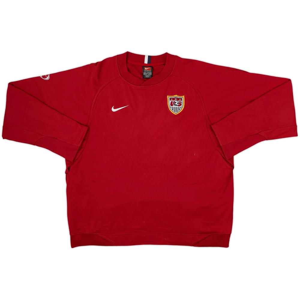 2006-07 USA Nike Sweat Top - 7/10 - (L)