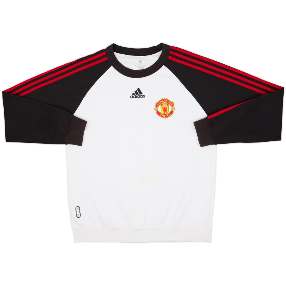 2021-22 Manchester United adidas Sweat Top - 5/10 - (S)
