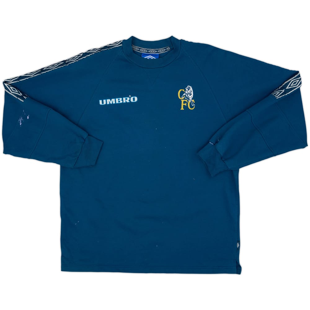 1995-97 Chelsea Umbro Sweat Top - 7/10 - (M)