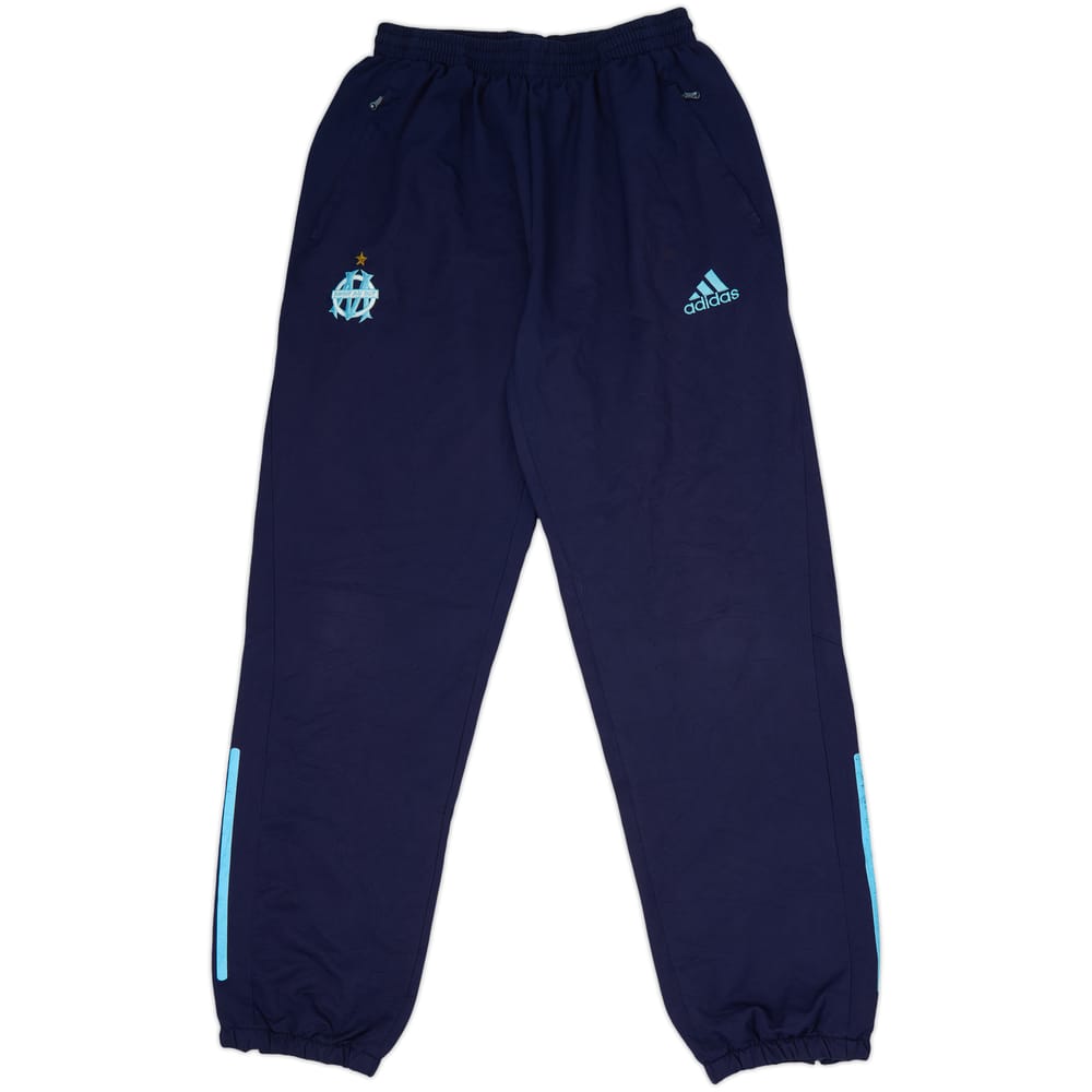 2002-03 Olympique Marseille adidas Track Pants/Bottoms - 6/10 - (M)