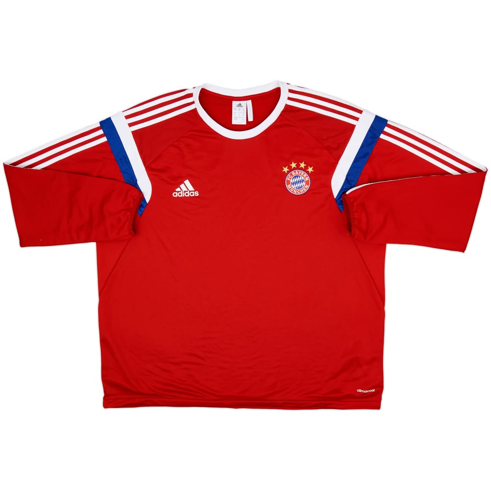2014-15 Bayern Munich adidas Sweat Top - 8/10 - (XXL)