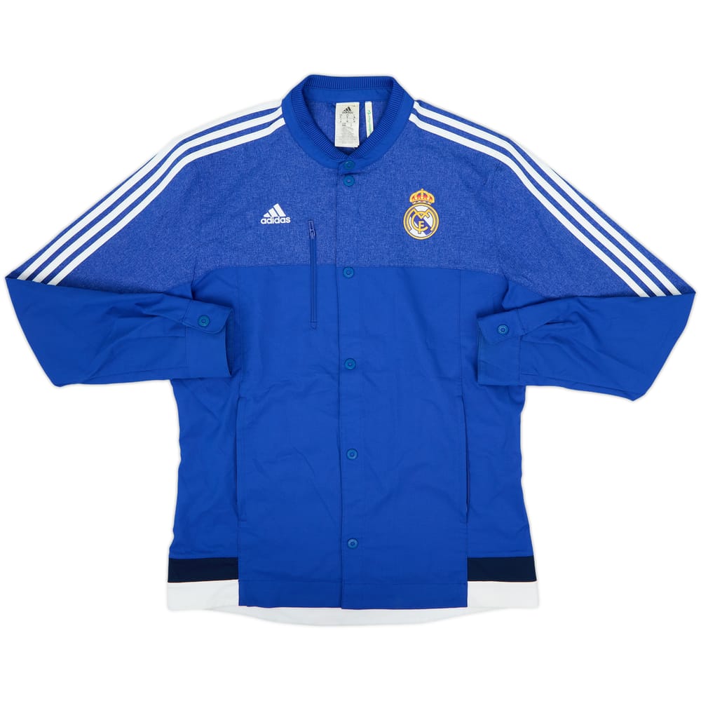 2015-16 Real Madrid adidas Track Jacket - 8/10 - (M)